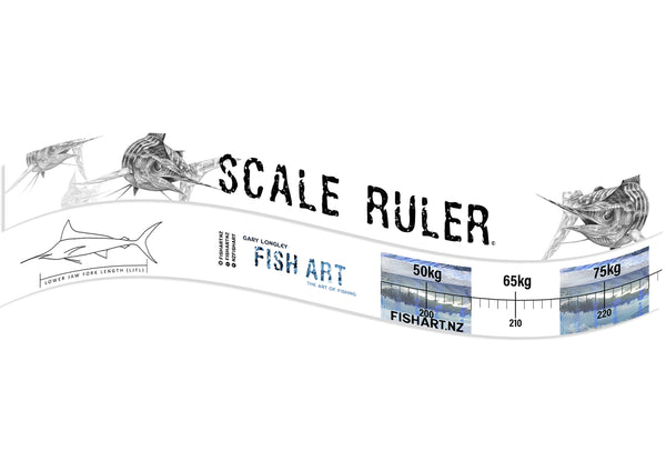 Gary Longley Fish Art Scale Ruler