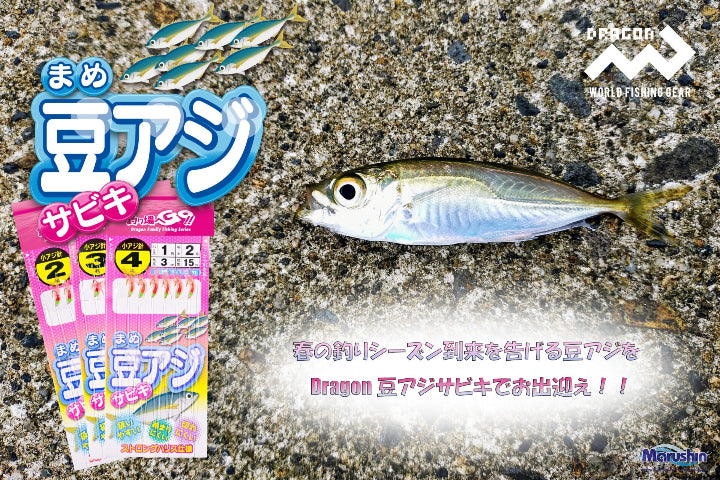 Marushin BABY HORSE MACKEREL Glow SABIKI Rig