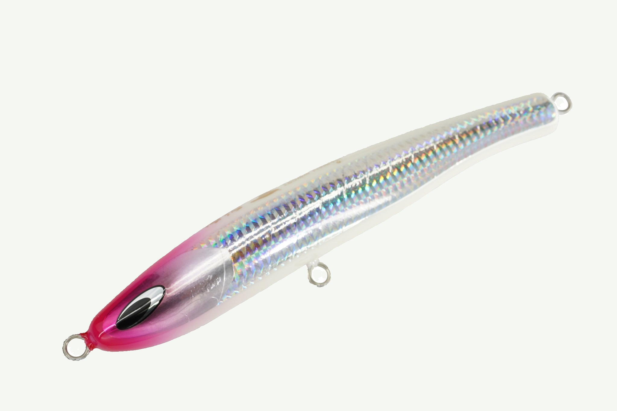 Nature Boys Umitsubame 185F Topwater Stickbait Pink Head Glow