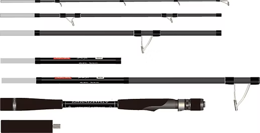 Transcendence Mistral XX Casting and Jigging Travel Rod