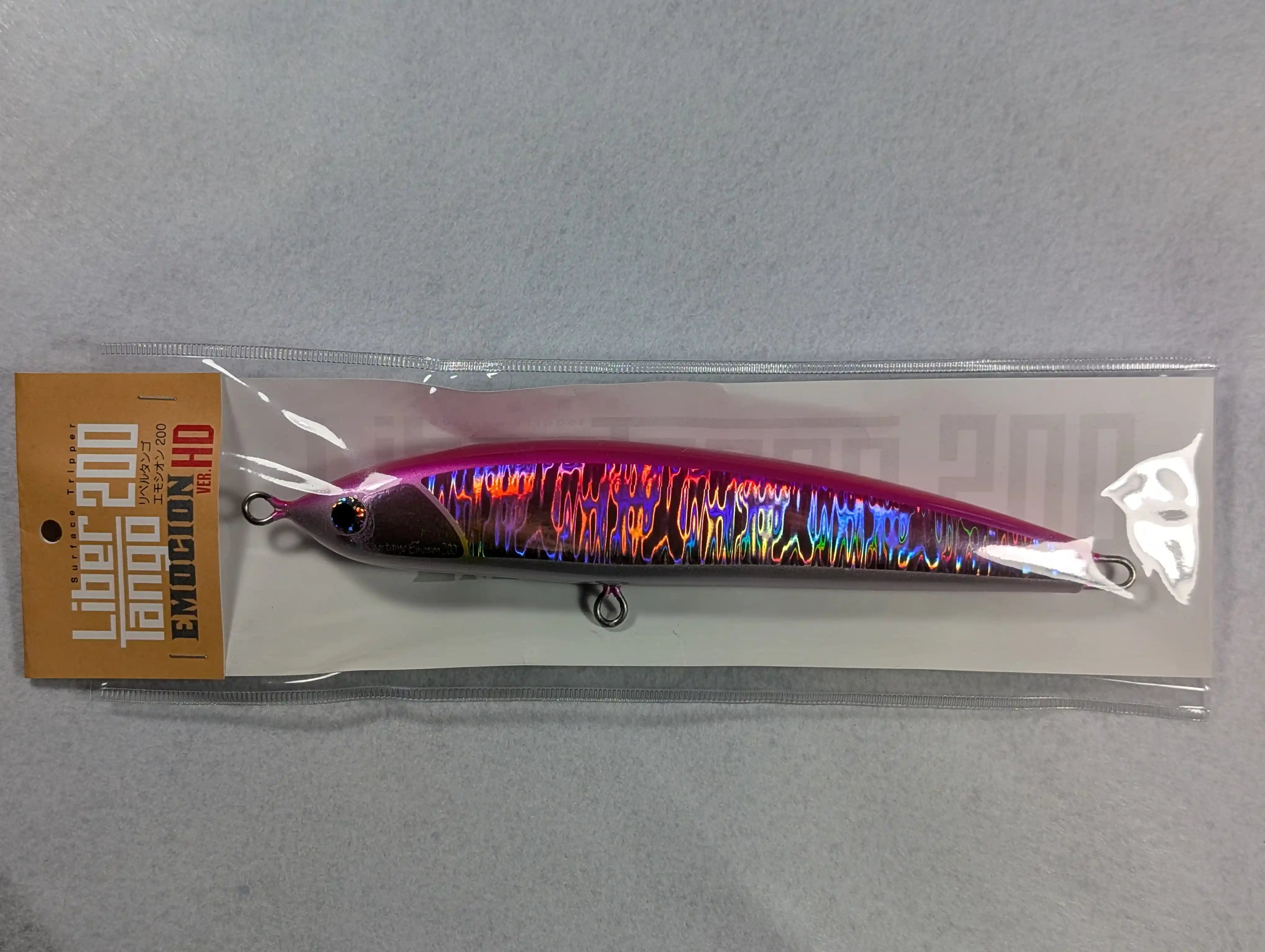 Fish Trippers Village Liber Tango Emocion 200 Ver HD Topwater Stickbait Pink Back