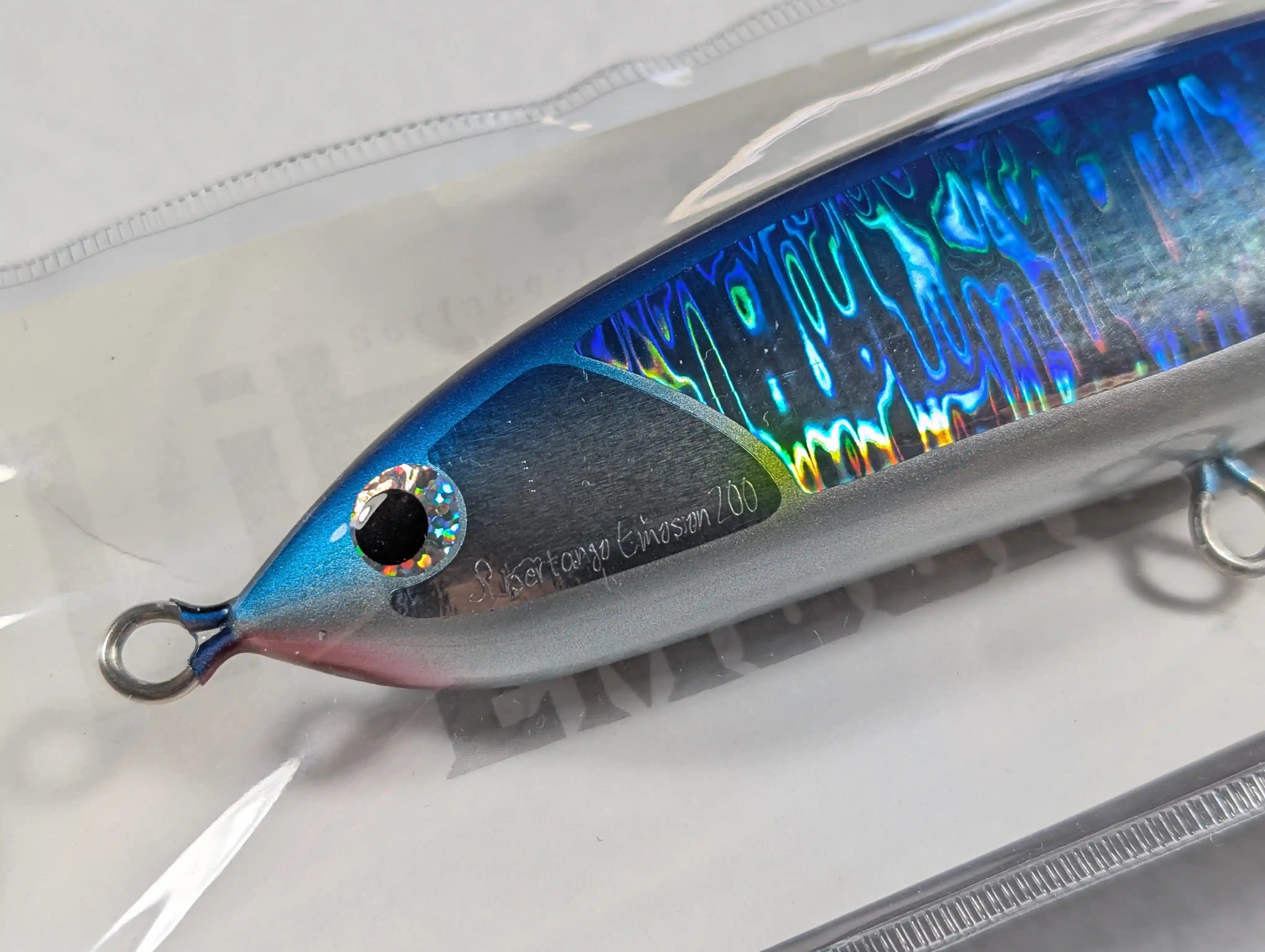 Fish Trippers Village Liber Tango Emocion 200 Ver HD Topwater Stickbait Blackcurrent Blue