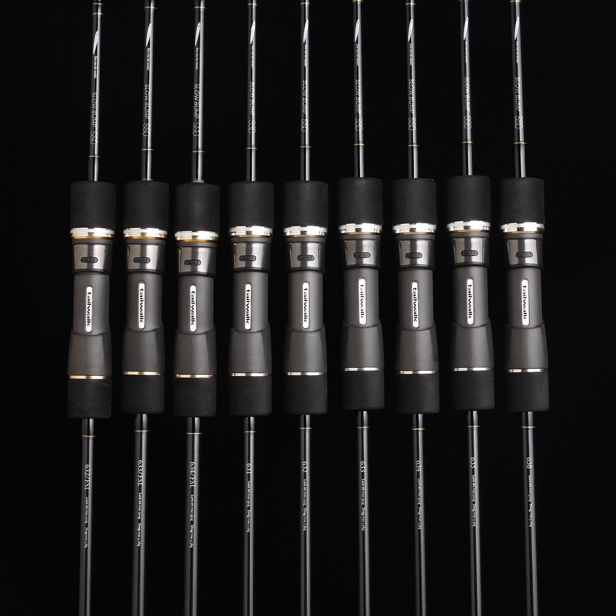 Tailwalk Slow Pitch Jigging Rod Collection