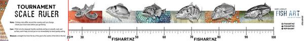 Gary Longley Fish Art Scale Ruler