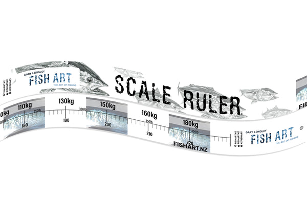 Gary Longley Fish Art Scale Ruler