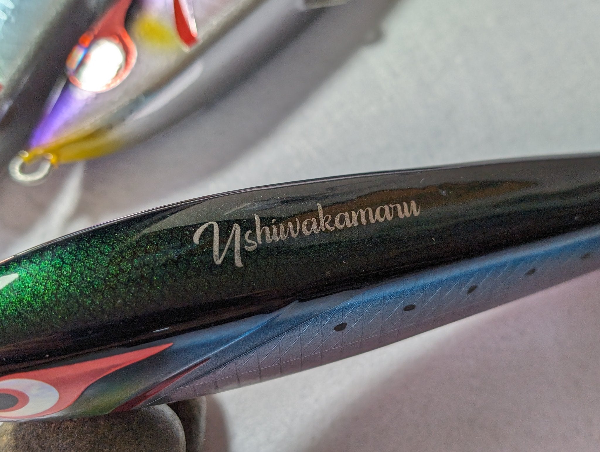 Bozles Ushiwakamaru 200 RED BELLY SARDINE Topwater Stickbait