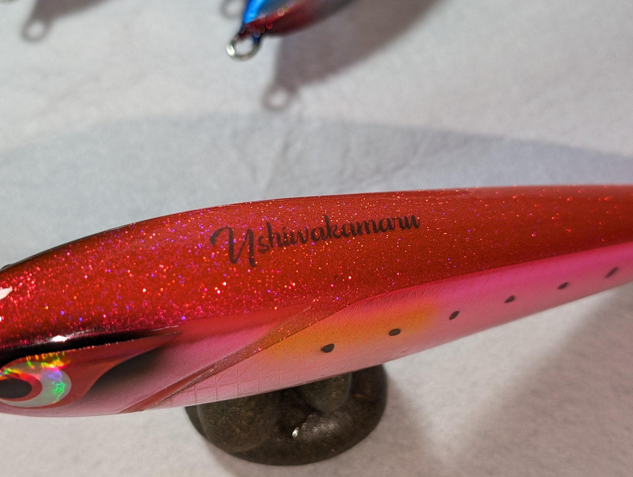 Bozles Ushiwakamaru 180 PINKY SARDINE Topwater Stickbait